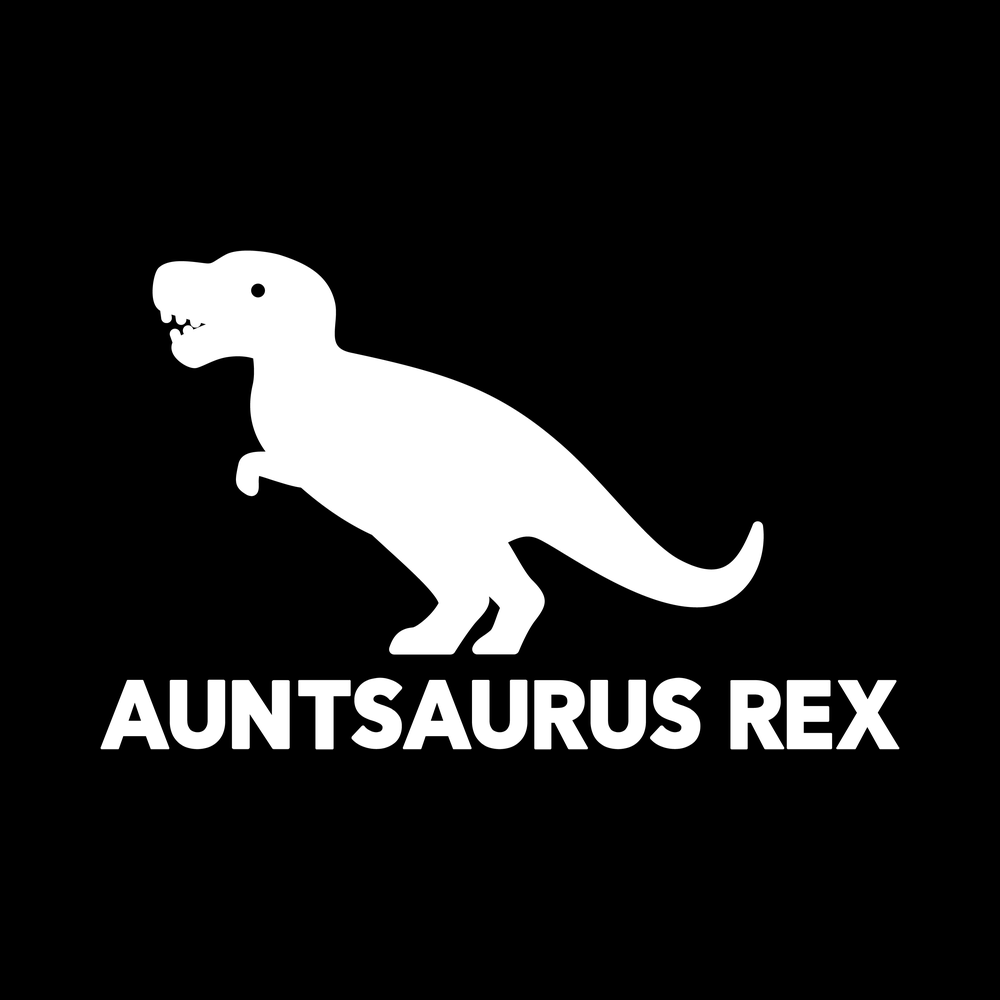 Aunts A Urus Rex vinyl decal for car window