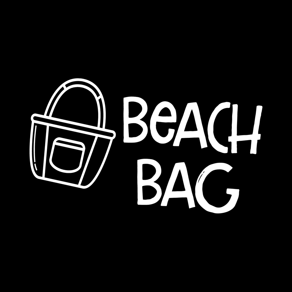 Beach Bag decal