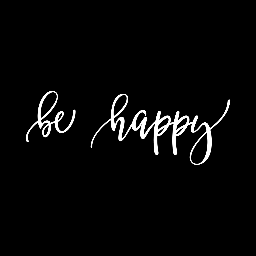 Be Happy II decal