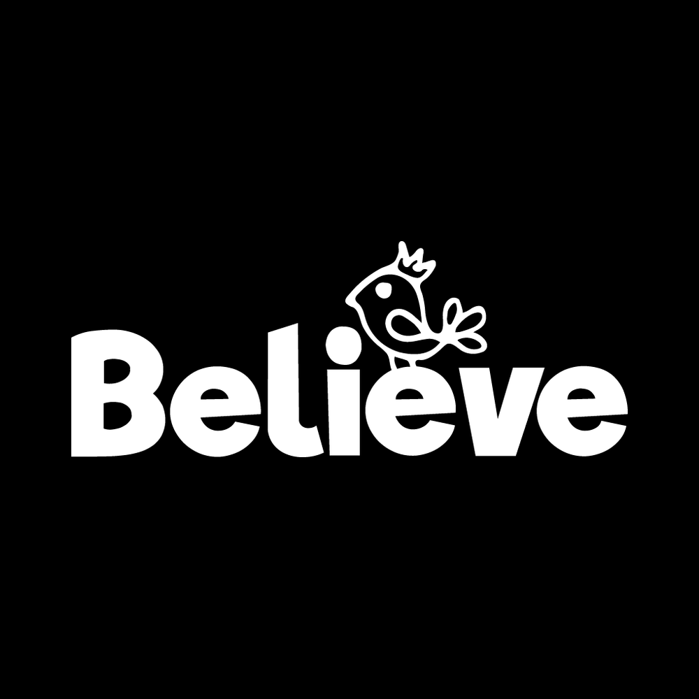 Believe decal
