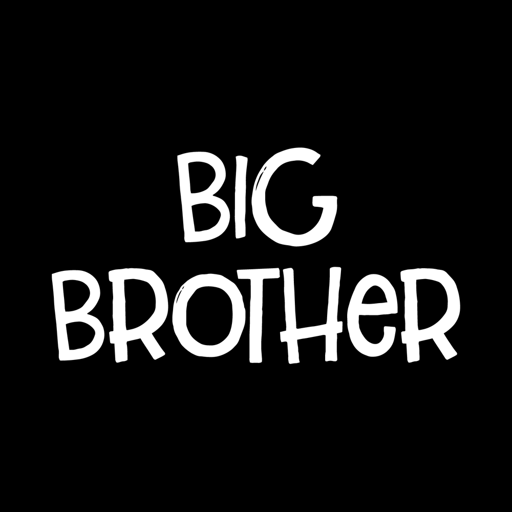 Big Brother decal