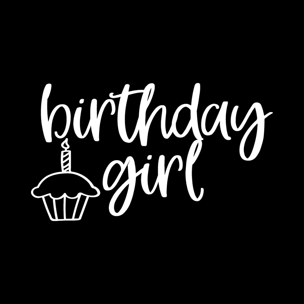 Birthday Girl 2 Vinyl Decal Car Window Laptop Sticker vinyl decal for car window
