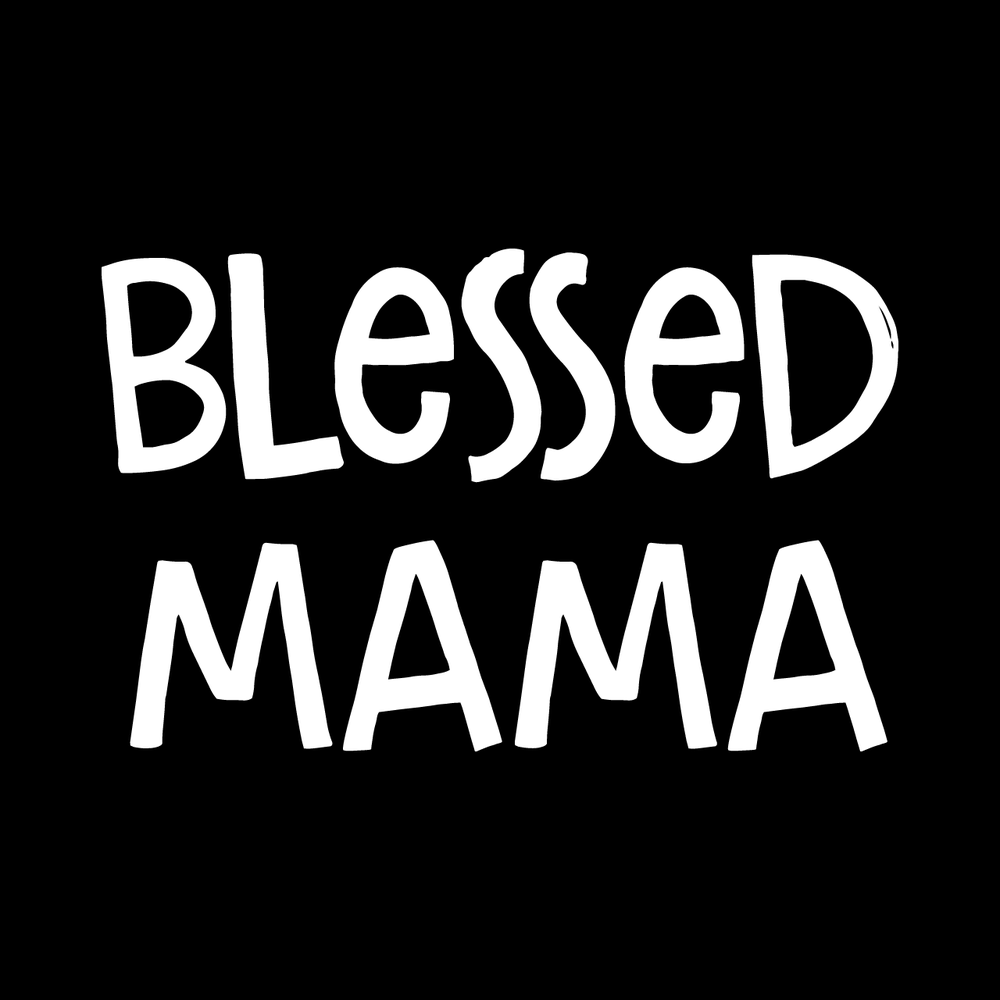 Blessed Mama decal
