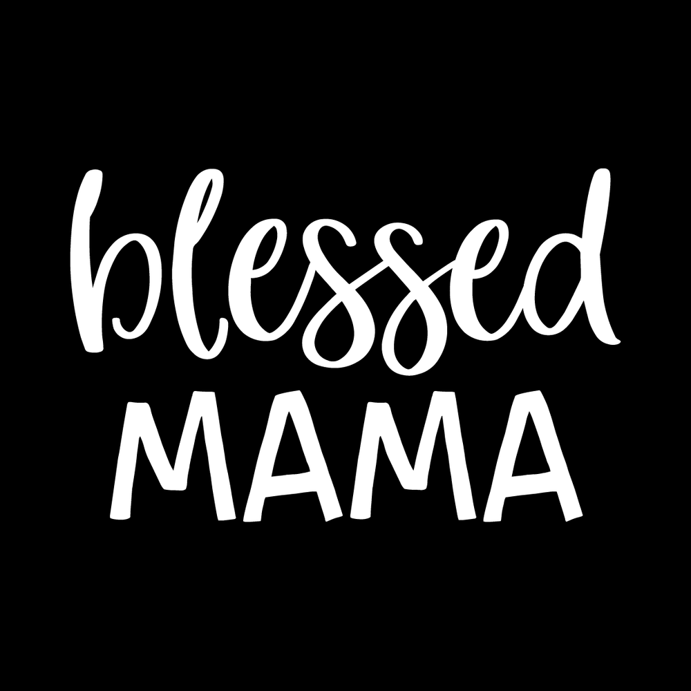 Blessed Mama (Style 1) decal