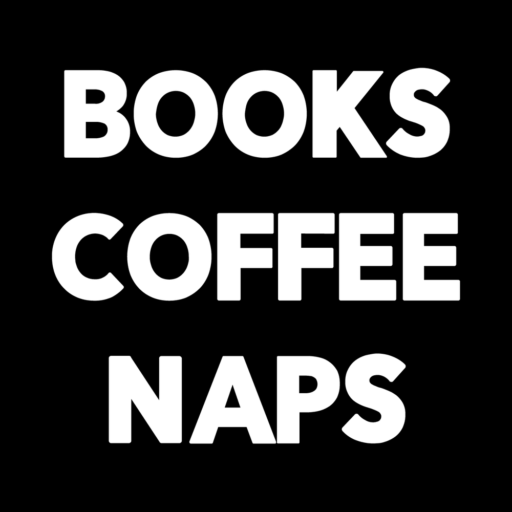 Books Coffee Naps decal