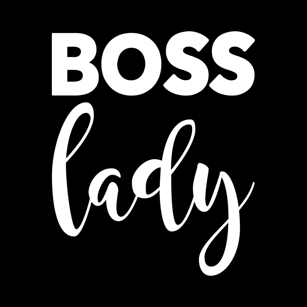 Boss Lady decal
