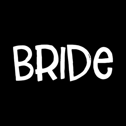 Bride decal