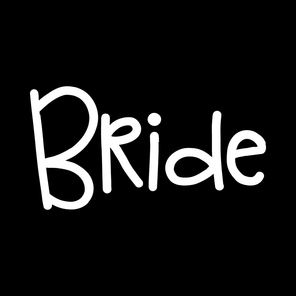 Bride (Design 1) decal