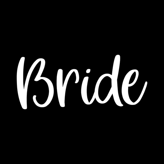 Bride (Design 2) decal
