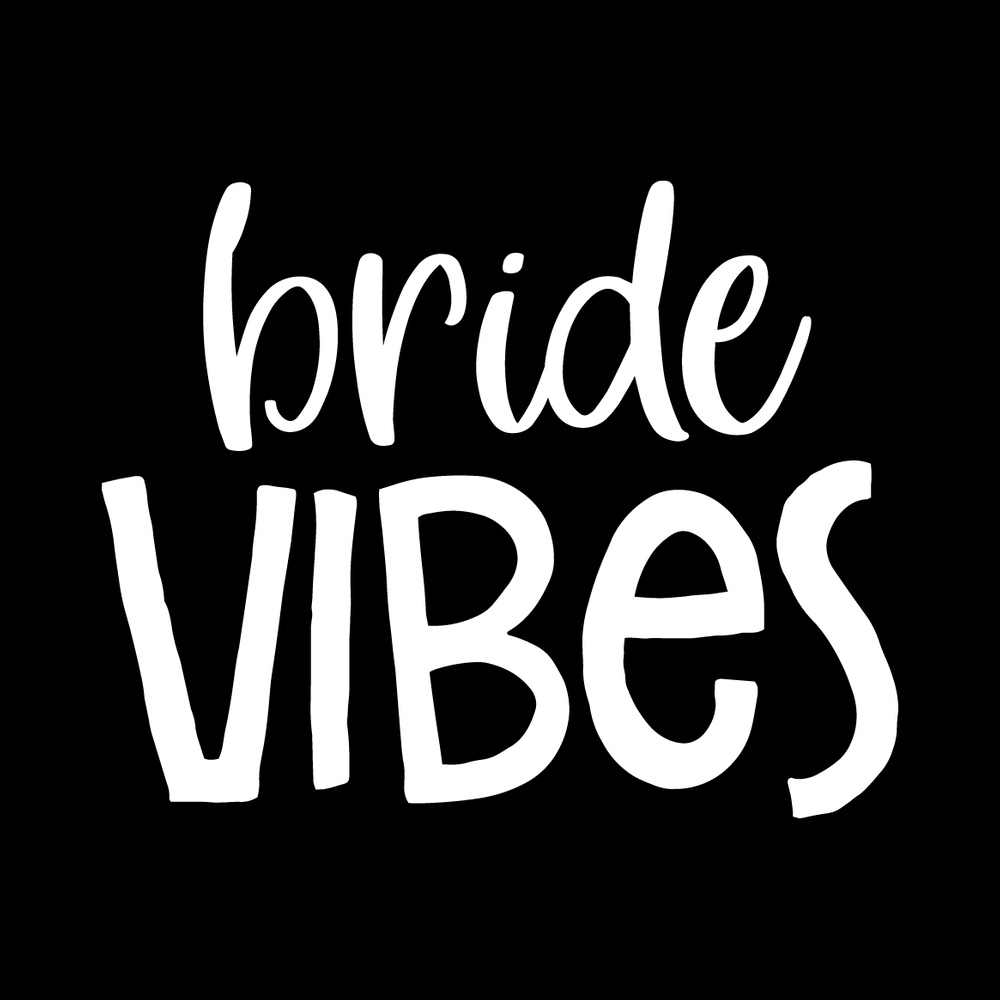 Bride Vibes (Design 1) decal