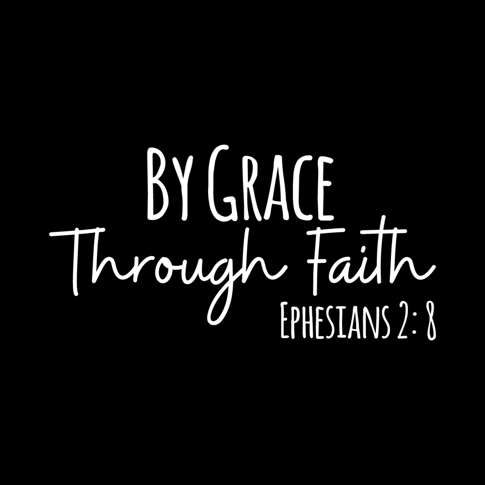 By Grace Through Faith decal