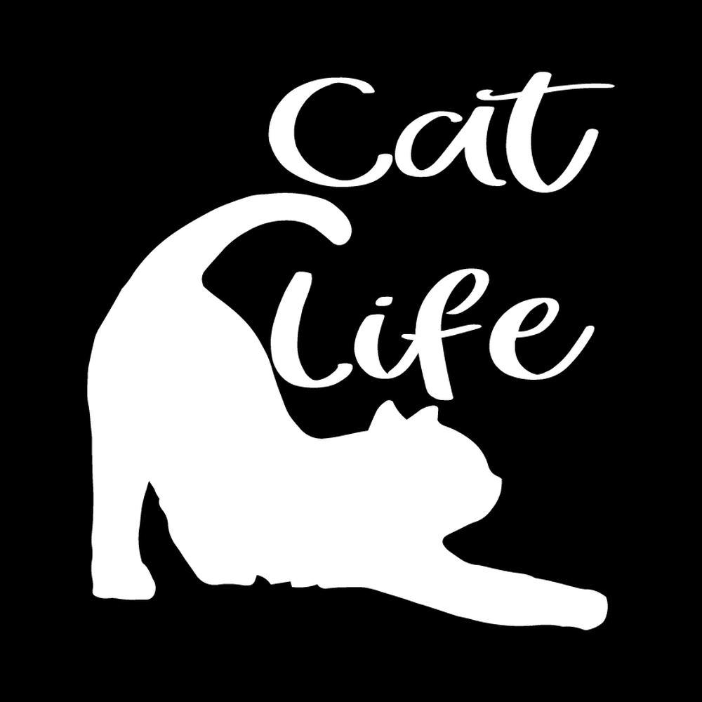 Cat Life decal