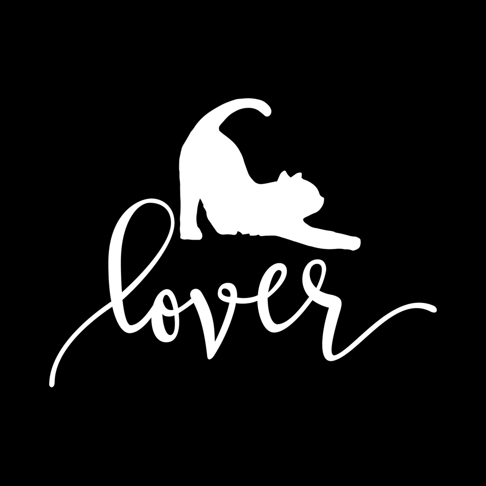 Cat Lover decal