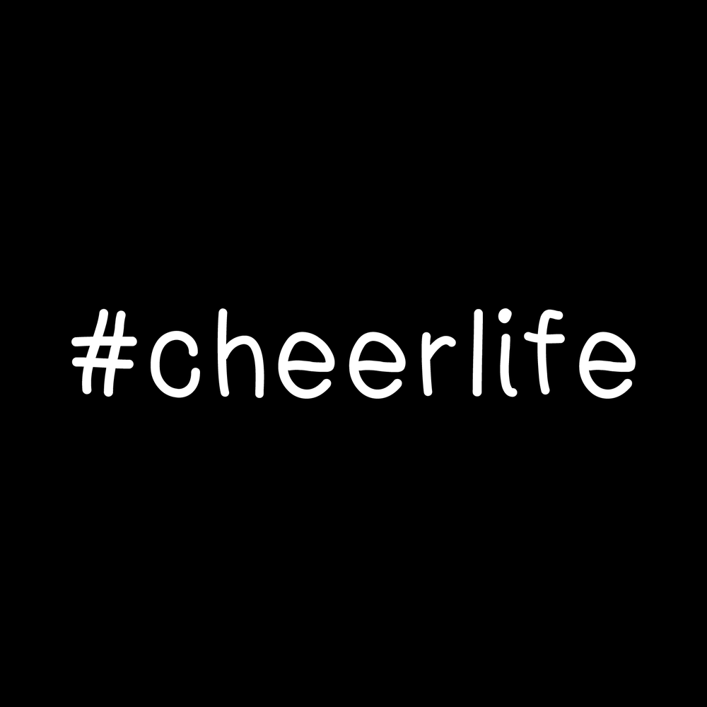 Cheer Life decal