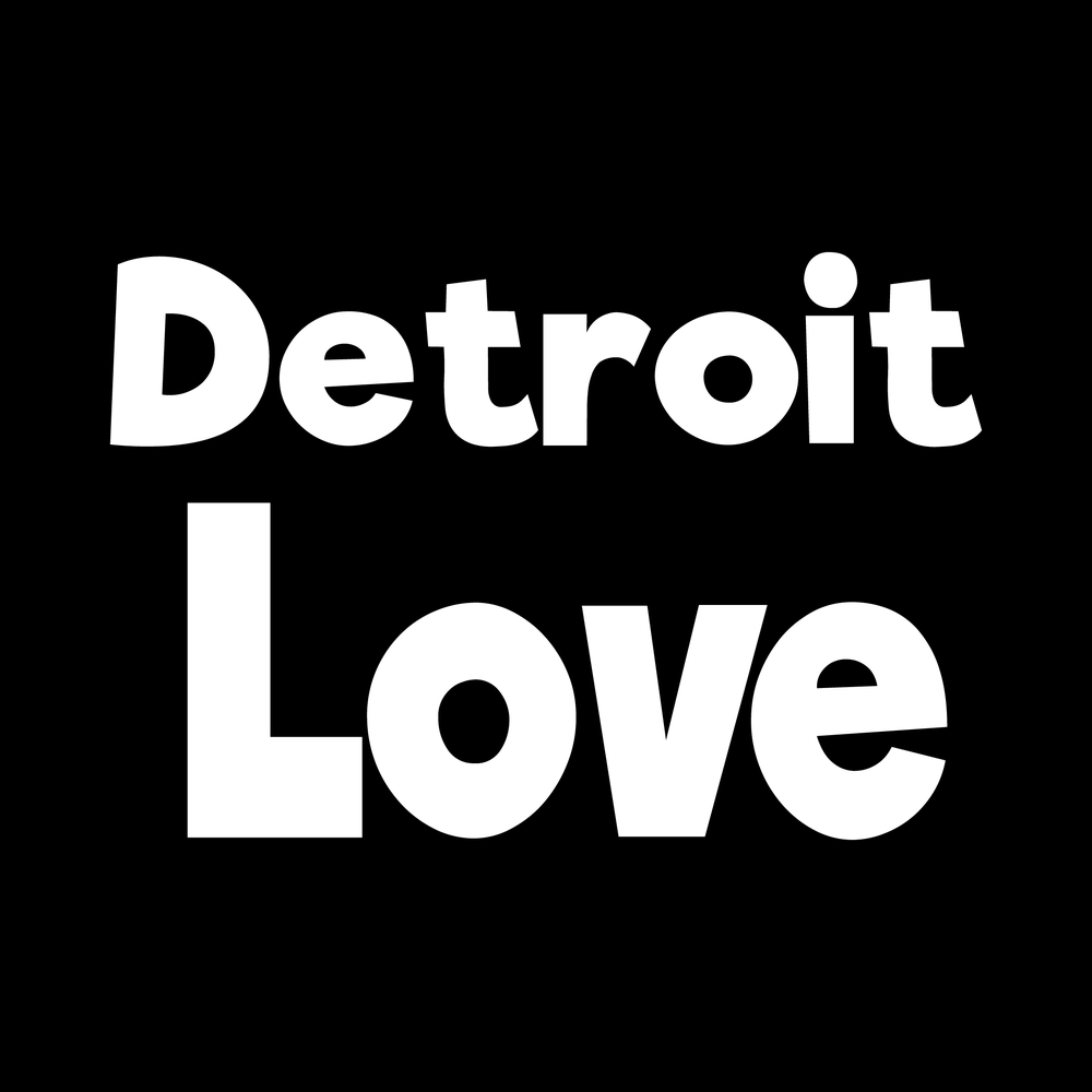 Detroit Love decal