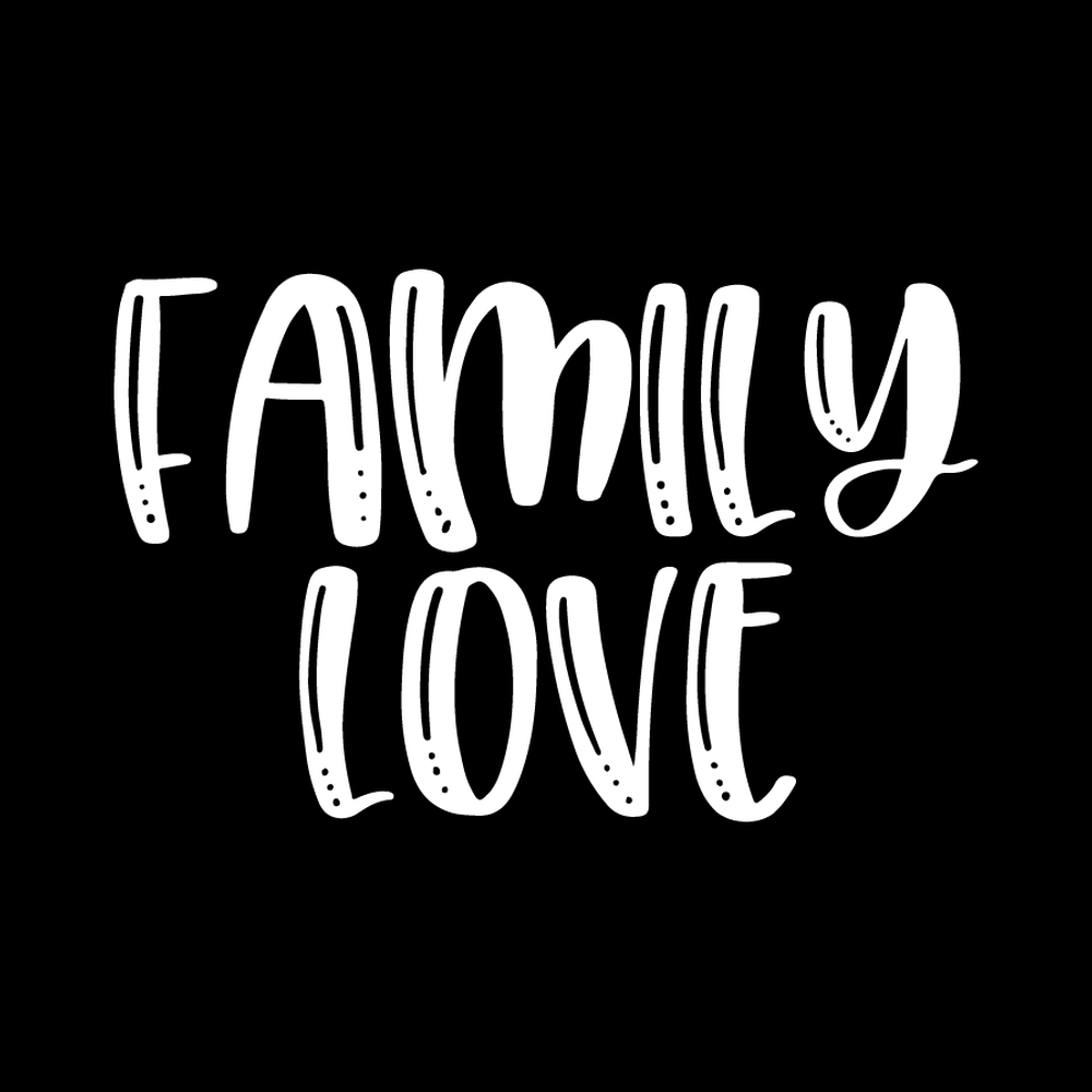 Family Love decal