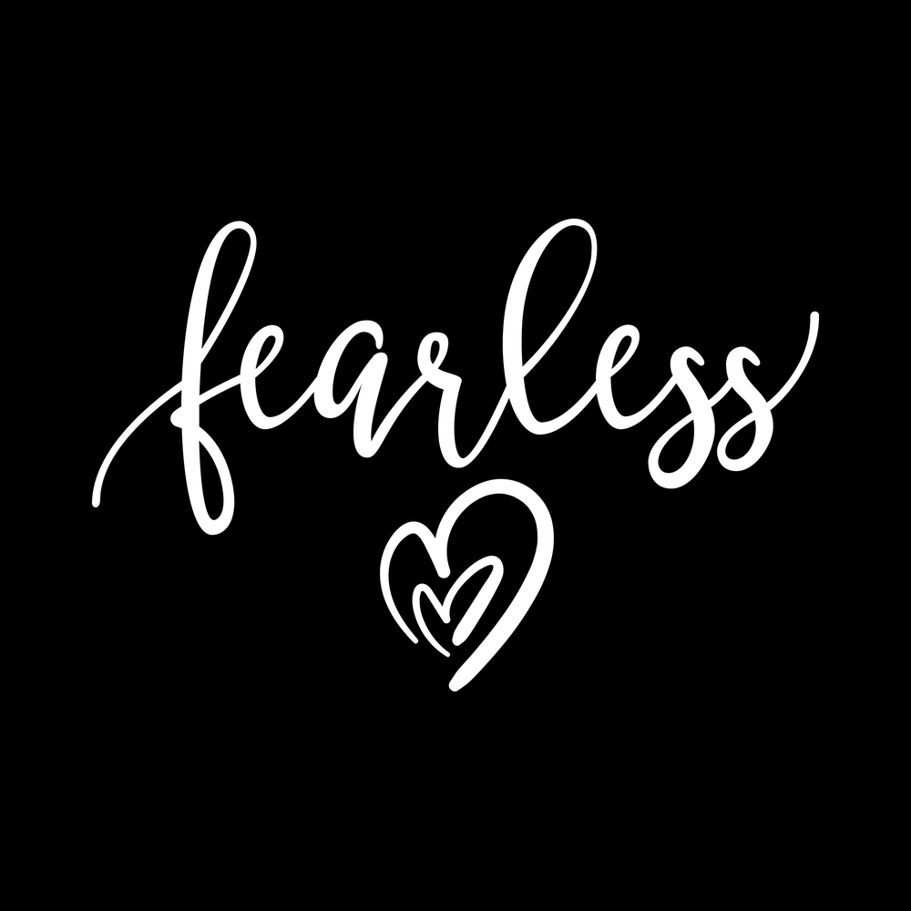 Fearless decal