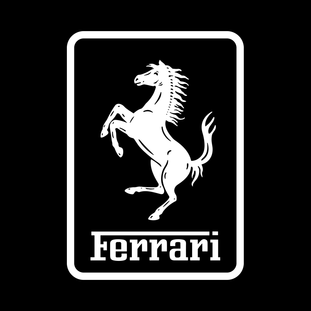 Ferrari car logo vinyl decal