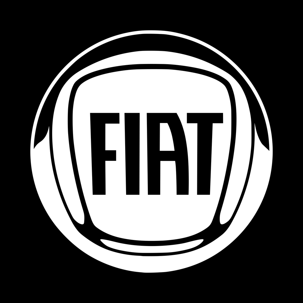 Fiat car logo vinyl decal