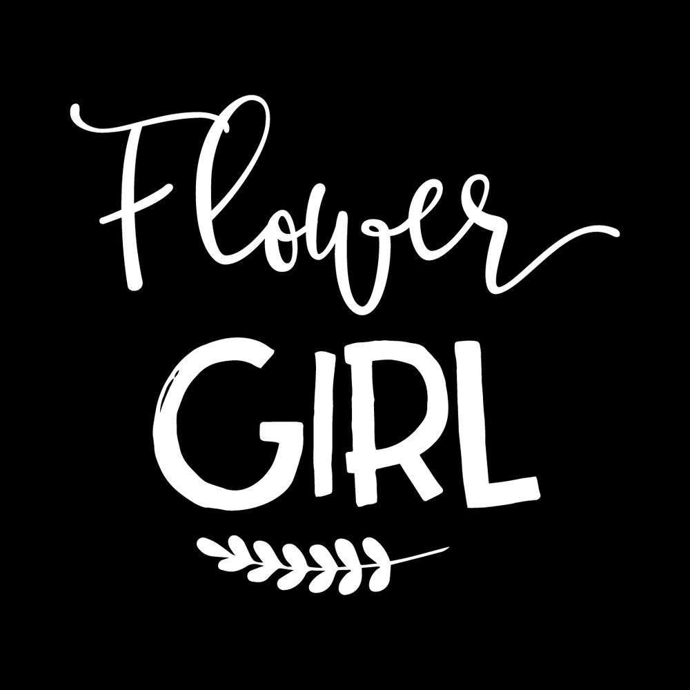 Flower Girl decal