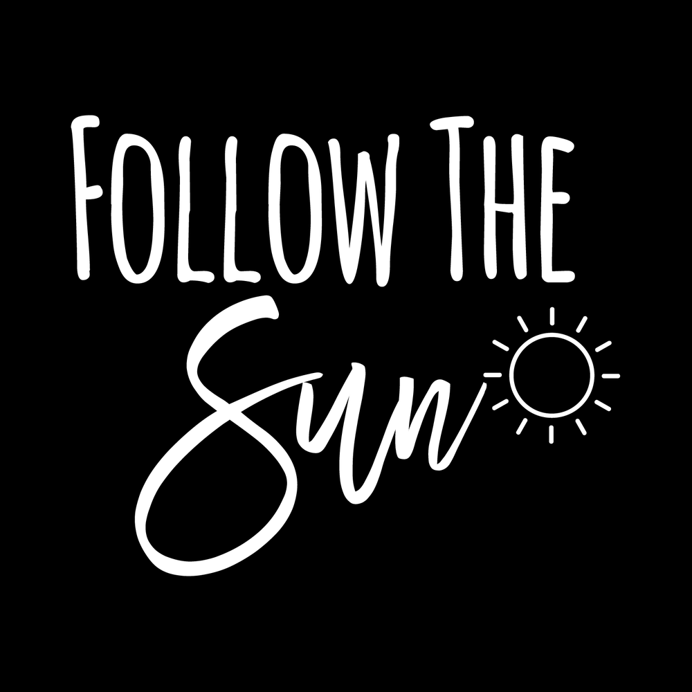 Follow The Sun decal