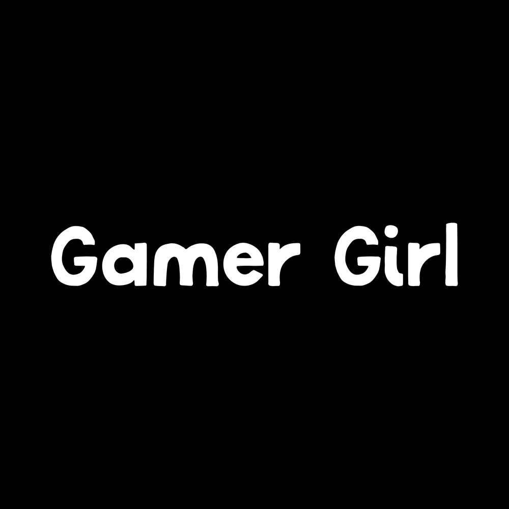 Gamer Girl decal