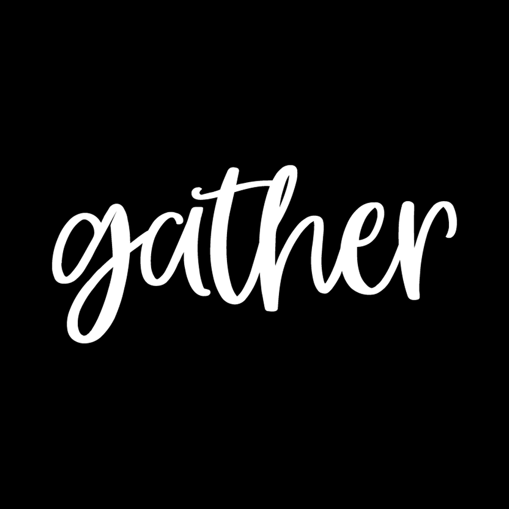 Gather Vinyl Decal Car Window Laptop Sticker vinyl decal for car window
