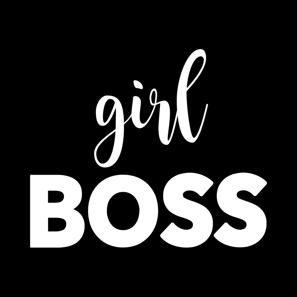 Girl Boss decal