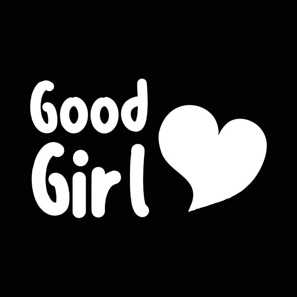 Good Girl Vinyl Decal Car Window Laptop Sticker vinyl decal for car window