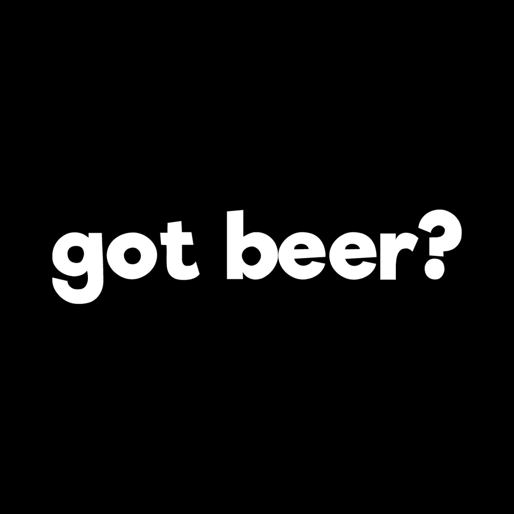 Got Beer decal
