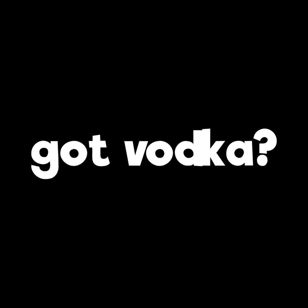 Got Vodka decal