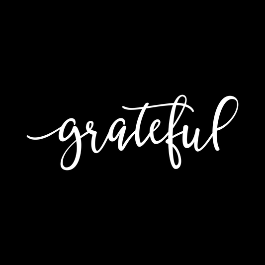 Grateful decal