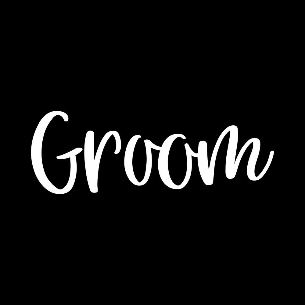Groom decal
