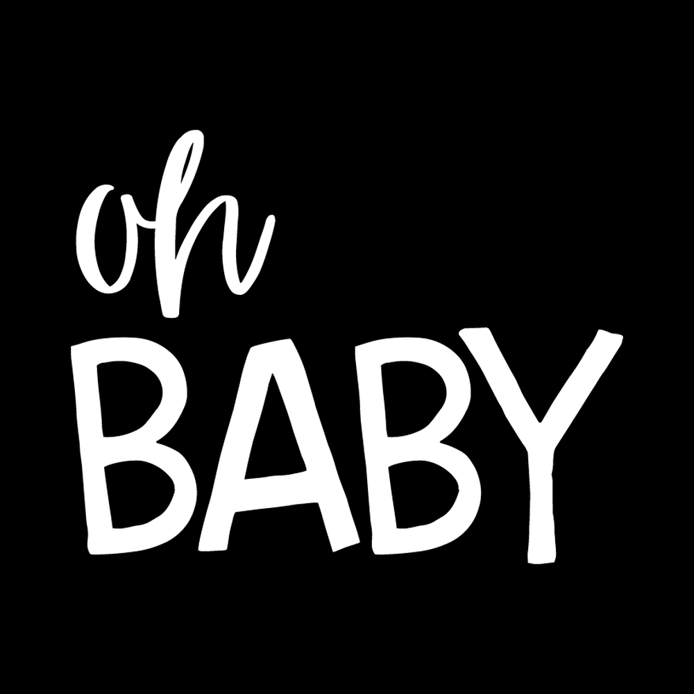 Oh Baby decal
