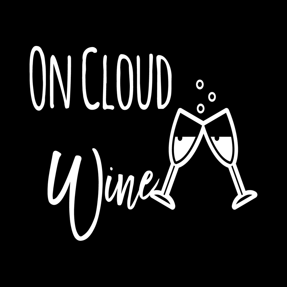 On Cloud Wine decal