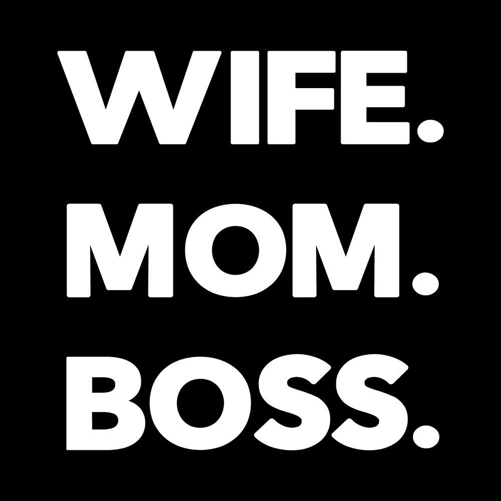 Wife Mom Boss 1 Vinyl Decal Car Window Laptop Sticker vinyl decal for car window