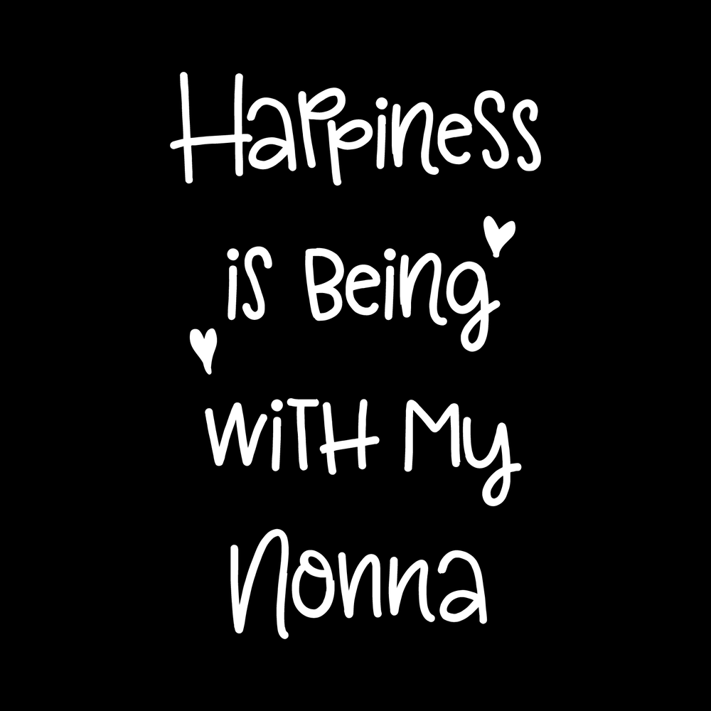 Happiness Is Being With My Non Na Vinyl Decal Car Window Laptop Sticker vinyl decal for car window