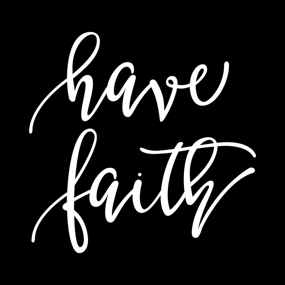 Have Faith decal