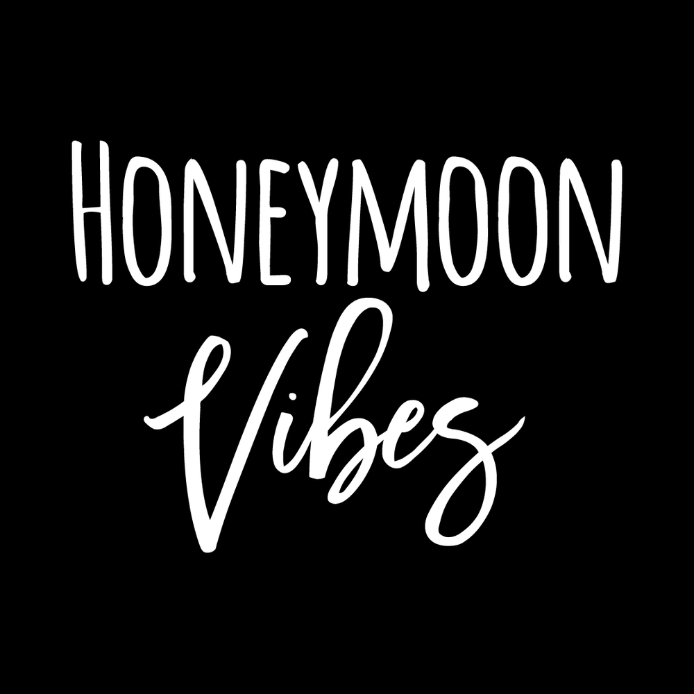 Honeymoon Vibes decal