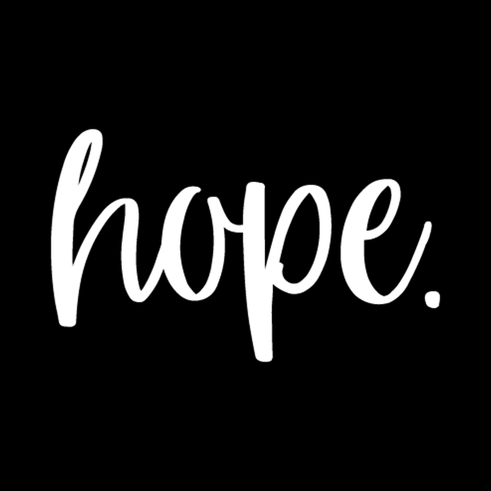 Hope decal