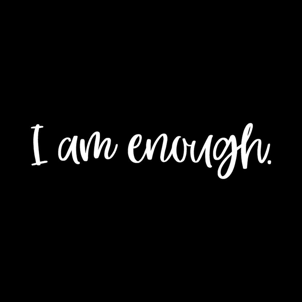 Iam Enough Vinyl Decal Car Window Laptop Sticker vinyl decal for car window