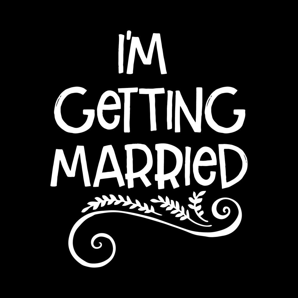 I'm Getting Married decal