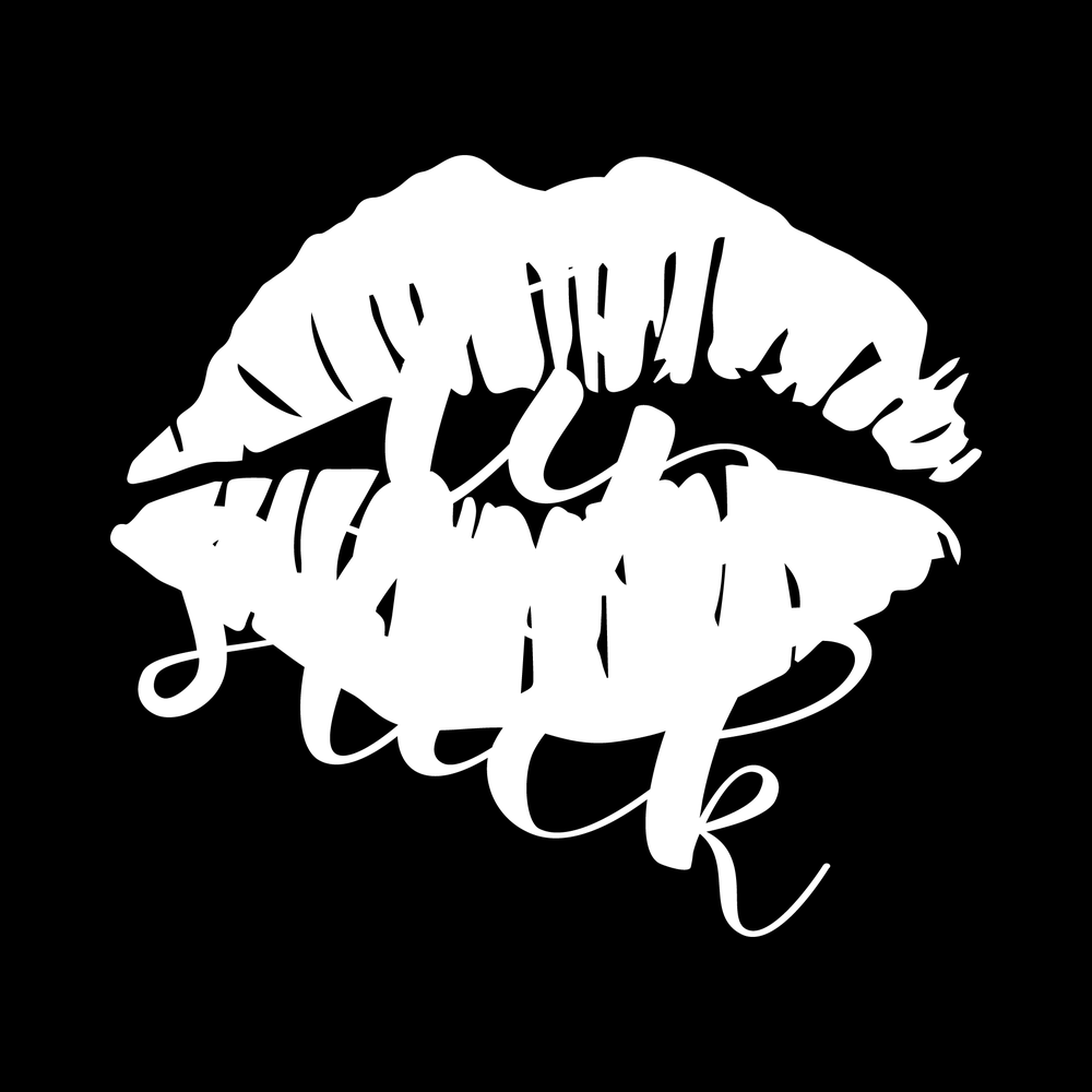 Lipstick Vinyl Decal Car Window Laptop Sticker vinyl decal for car window