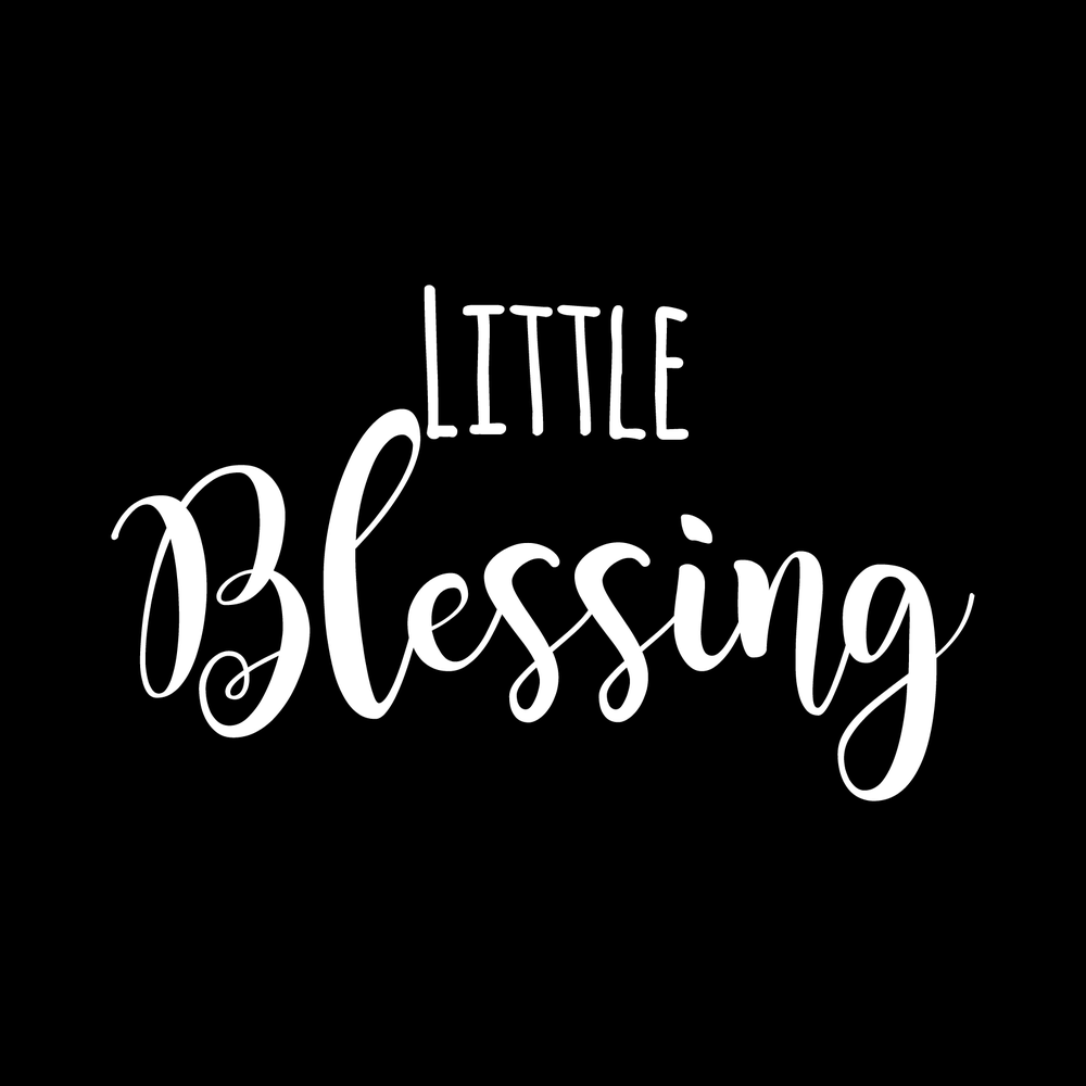Little Blessing decal