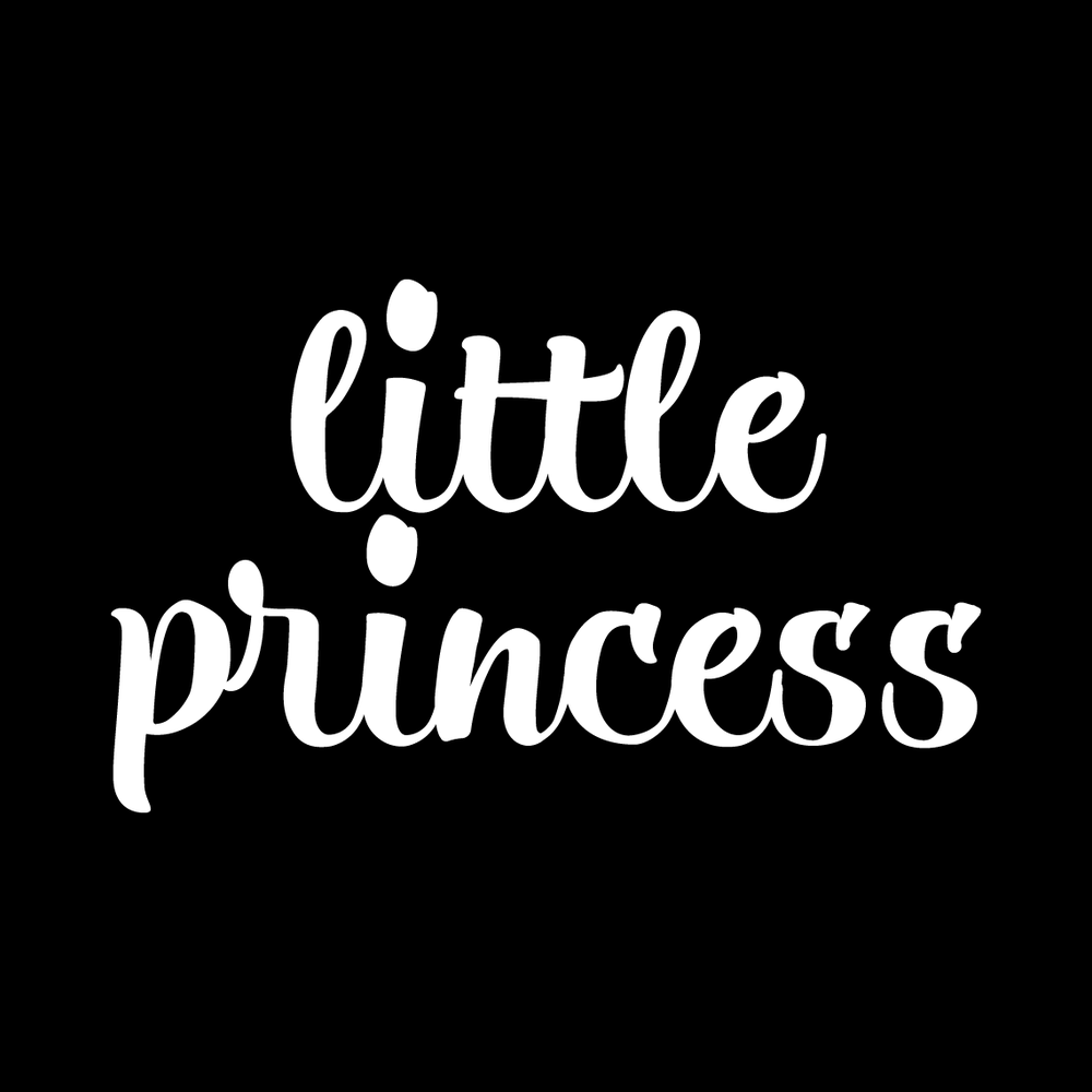 Little Princess decal