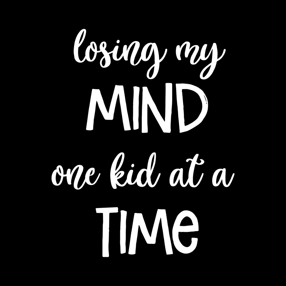 Losing My Mind One Ki Data Time Vinyl Decal Car Window Laptop Sticker vinyl decal for car window