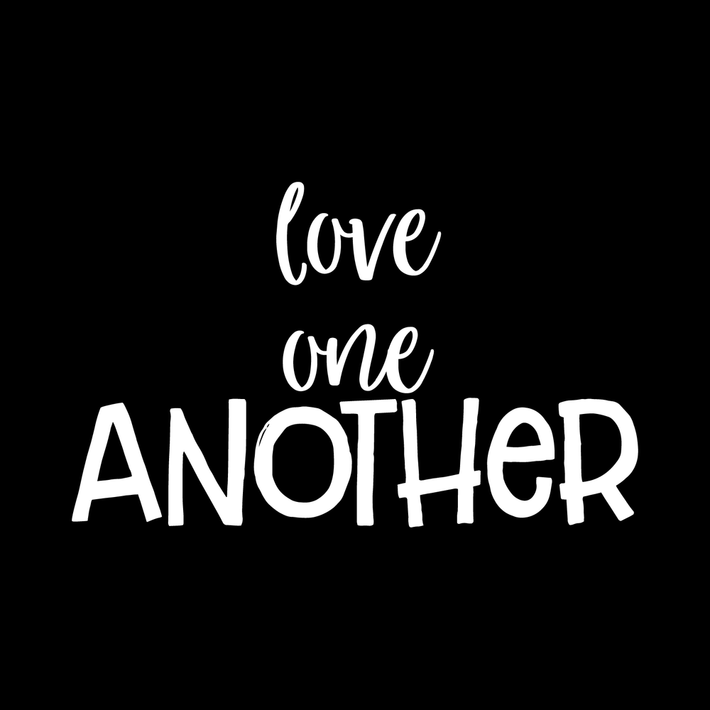 Love One Another decal