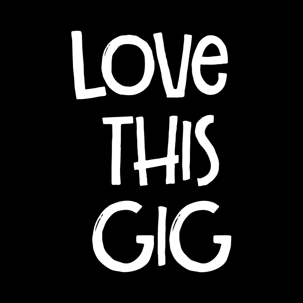 Love This Gig decal