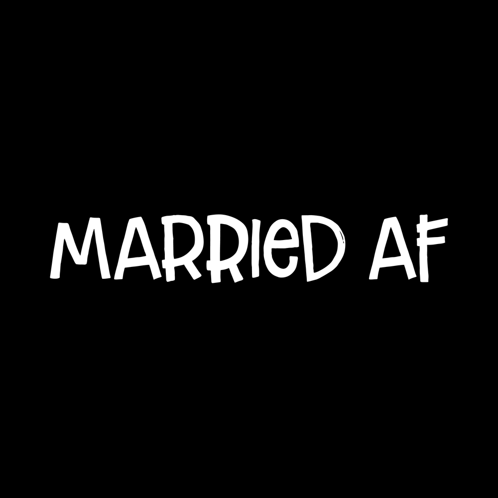 Married AF decal