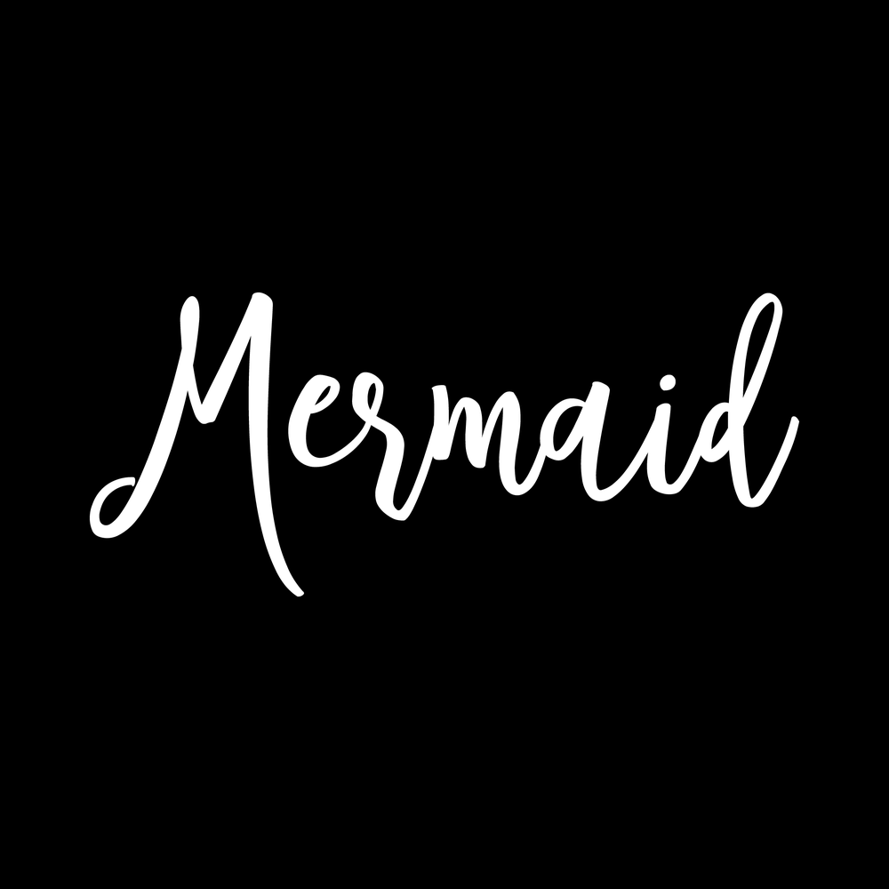 Mermaid decal